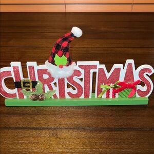 Christmas Wooden Tabletop Decoration